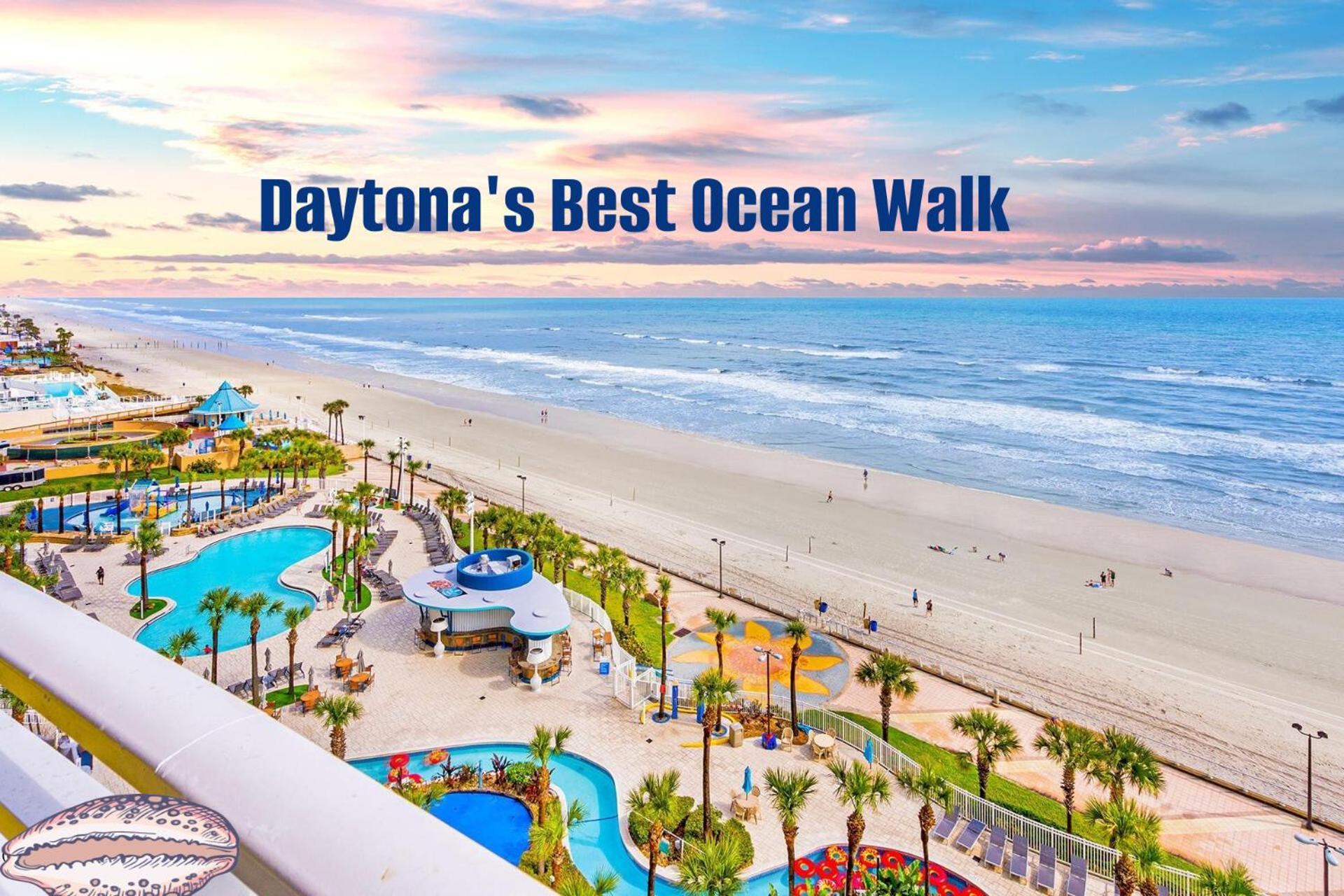 1 Bedroom Direct Oceanfront Condo Wyndham Ocean Walk Resort - Daytona Funland 703 Daytona Beach Kültér fotó