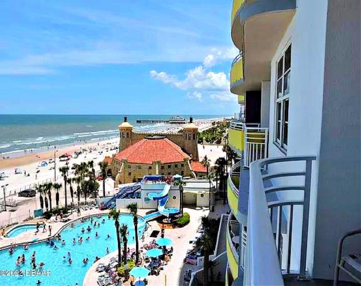 1 Bedroom Direct Oceanfront Condo Wyndham Ocean Walk Resort - Daytona Funland 703 Daytona Beach Kültér fotó