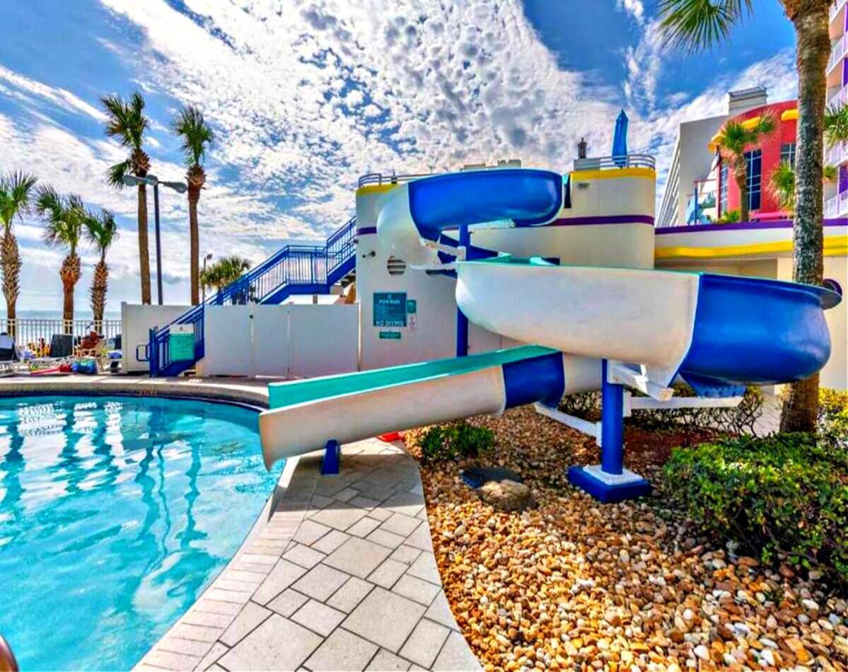 1 Bedroom Direct Oceanfront Condo Wyndham Ocean Walk Resort - Daytona Funland 703 Daytona Beach Kültér fotó