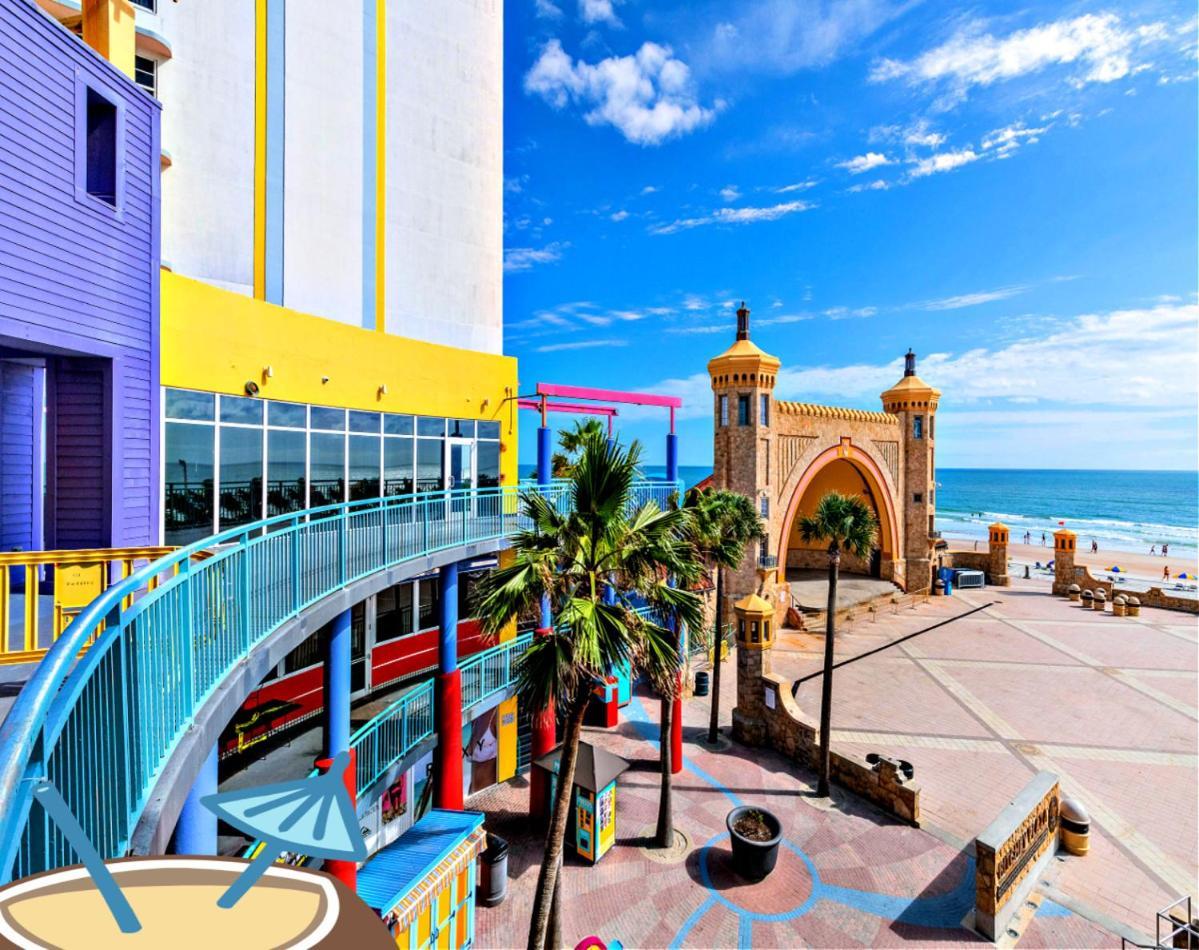 1 Bedroom Direct Oceanfront Condo Wyndham Ocean Walk Resort - Daytona Funland 703 Daytona Beach Kültér fotó